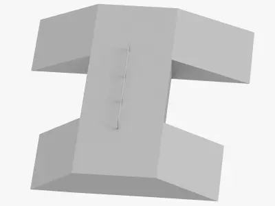 Skate Ramp - Fun Box 04 Free 3D model