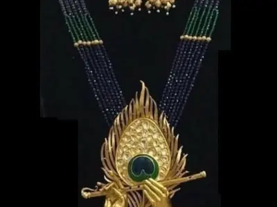 026 - Lord Krishna Pendant Necklace 3D print model