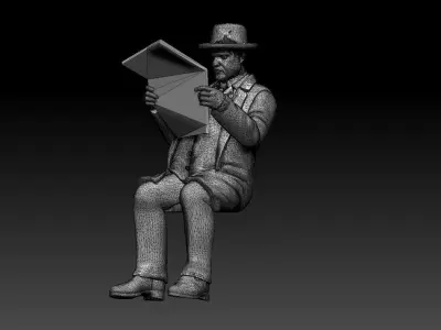 PASSENGER 3D print model 8
