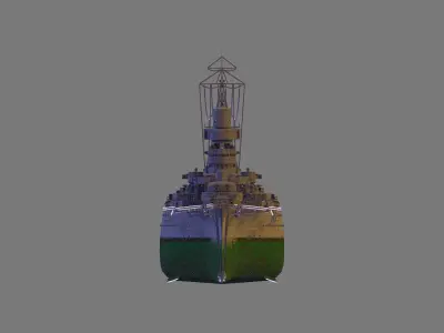 RN Duilio 3D model