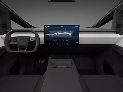 2025 Tesla Cybertruck 3D model