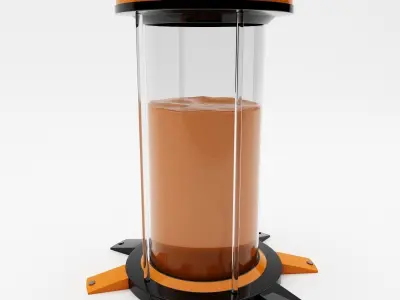 Capsule V1 Potion Collector Free low-poly 3D model