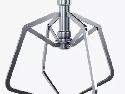 Metal Claw 31 with RIG 3D model