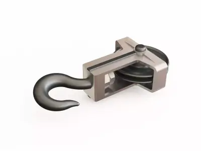 Crane hook 06 3D model