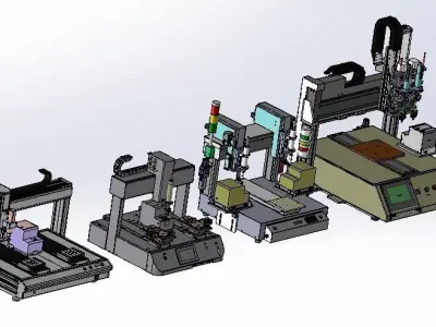 Auto-Screwdriving Machine 3D model
