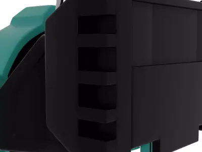 Charger fan 3D model