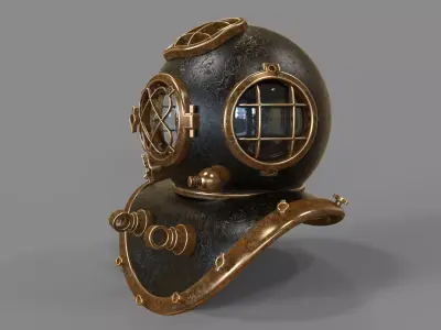 Diving Helmet 3D model order