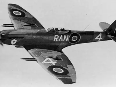 Spitfire F Mk 22 3D model