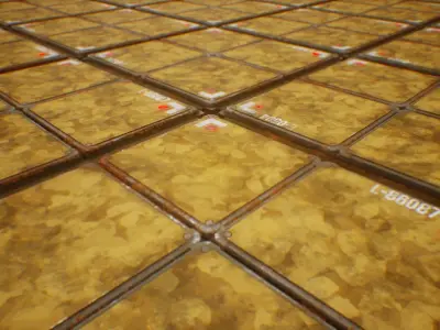 PBR Seamless Sci-Fi Texture 47 Low-poly 3D model