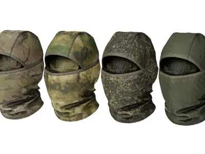 Balaclava Low-poly 3D model