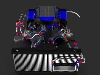 LS9 ZR1 nitro 3D model