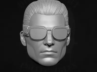 Block Out GI Joe Fan Art STL files for action figures 3D print model purchase