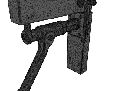 Vintage Industrial Mechanism 3D model
