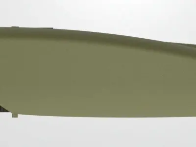 Military Binocular LRF 3D model
