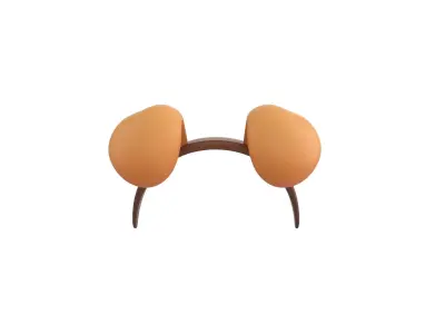 Dog Headband 3D model