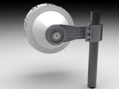 Microwave Antenna 3D model