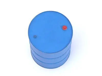 Metal Barrel 3D model order