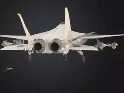 FIGHTER JET FOR GAME READY 3D model