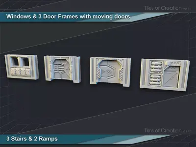 Tiles of Creation Vol 1 Complete 3D print model