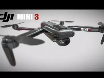 DJI Mini 3 drone Free 3D model