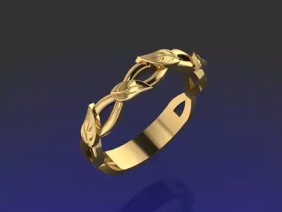 Minimal ring 15 3D model