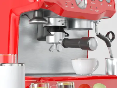 Breville Barista Express Espresso- BES870XL 3D model