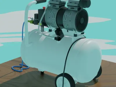 Air Compressor 3D model purchase