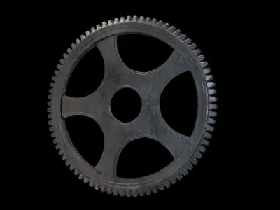 gearwheel0003 gear wheel Low-poly 3D model