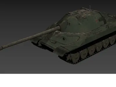 IS-7 Russian Tank 3D model