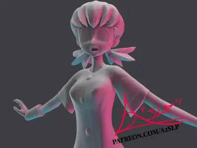 WHITNEY  POKEMON   3D print model