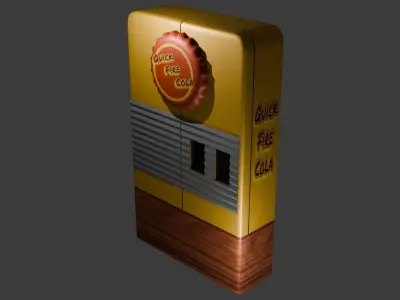 Call of Duty Style Perk Machines Free low-poly 3D model