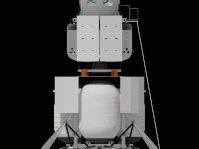 National Team Integrated Lander Vehicle 3D model