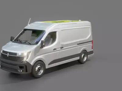 Renault Master Panel Van 3D model