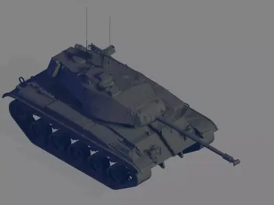 M41A1 3D model