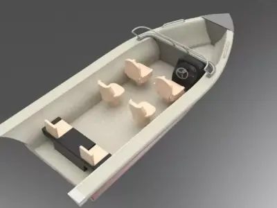 Sailing Boat 3D model