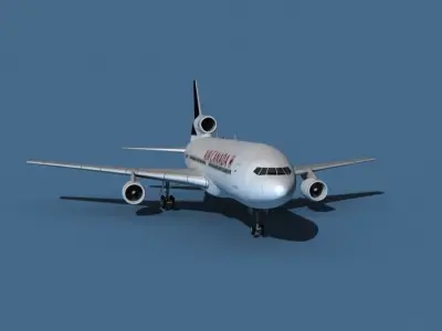 Lockheed L-1011-50 Air Canada 2 3D model