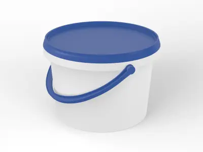 Plastic Bucket 3D model purchase