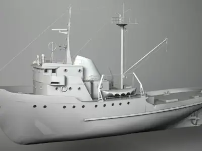 SHIP SEA  3D model