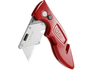 Metal Utility Knife with Hook 3D model