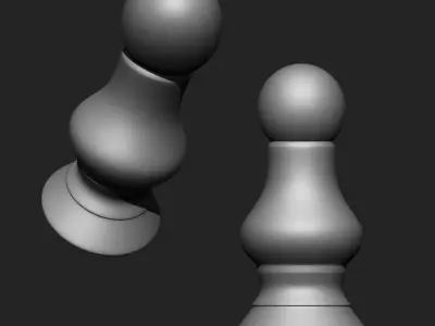 Wooden Pillar Collection IMM Brush Pack  in One 16 Vol 2 3D model