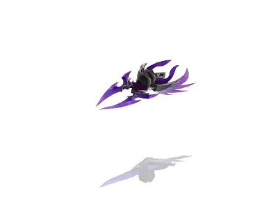 Elven Battle-Gloves Low-poly 3D model