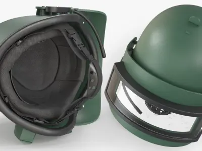 K6-3 Russian Tactical Helmet Altyn 3D model