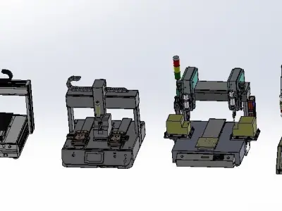 Auto-Screwdriving Machine 3D model