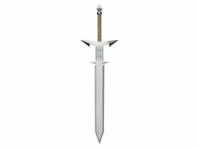 Chaossword Low-poly 3D model