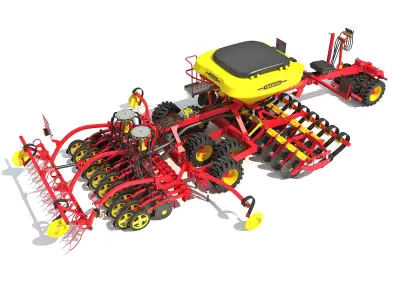 Vaderstad Seed Drill 3D model