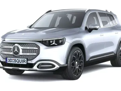 Mercedes-Benz GLB Basic 2027 3D model