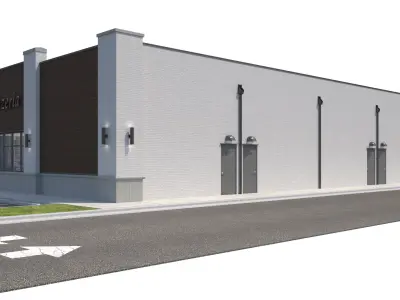Retail-185 Retail Store 3D model
