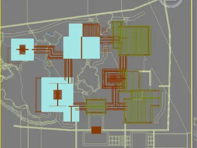 Chinese Style Architecture 3D model 18