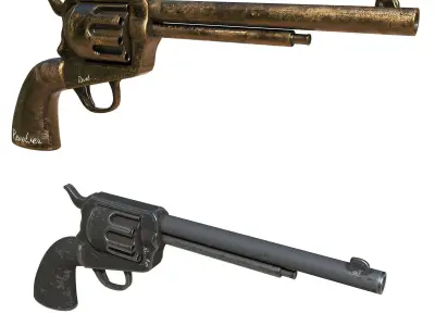 revolver v3 3D model