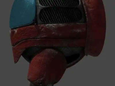 Realistic AmongUs Crewmate 3D model